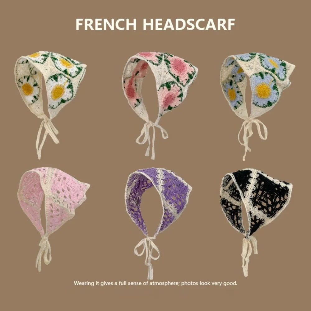 New Sweet Triangle Headband Handmade Cute Headwear French Pastoral Style Knitted Beach Vacation Hair Access Photo Props
New Sweet Triangle Headband Handmade Cute Headwear French Pastoral Style Knitted Beach Vacation Hair Access Photo Props