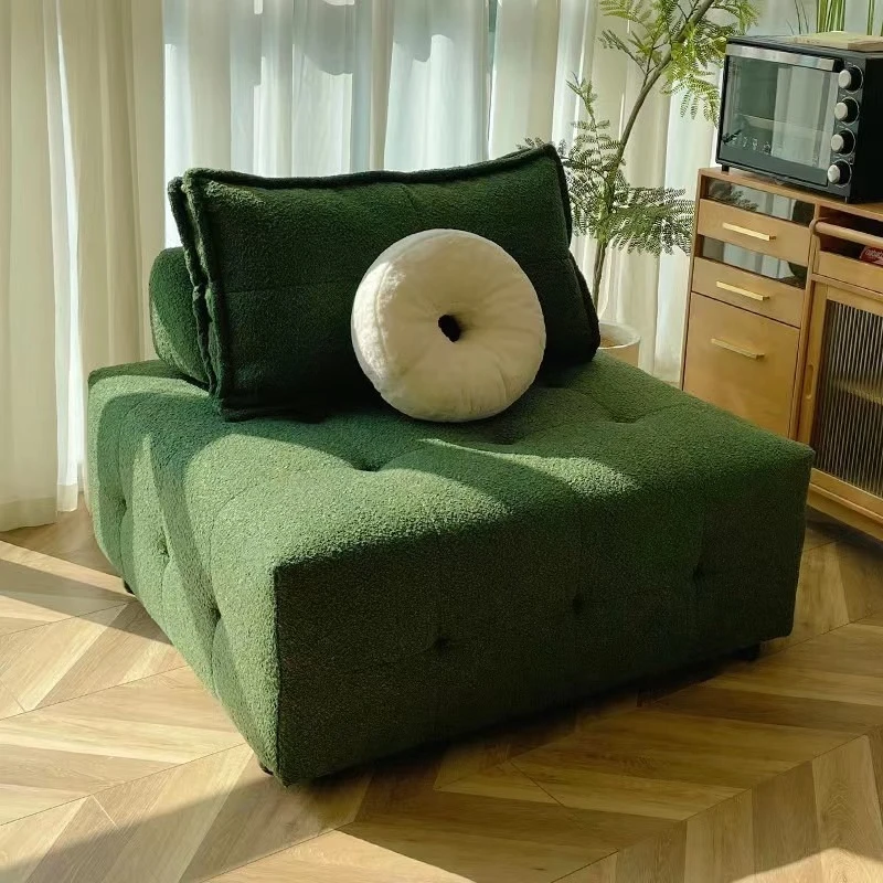 Sofa bed small apartment green fabric sofa living room dual-purpose foldable retractable single sofa bed
Sofa bed small apartment green fabric sofa living room dual-purpose foldable retractable single sofa bed