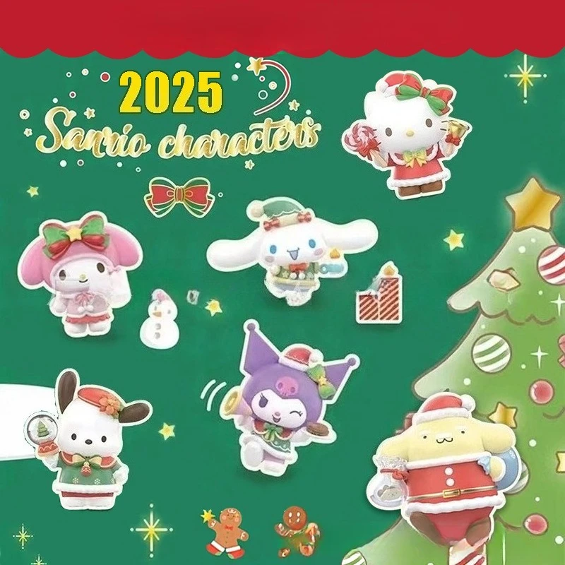 KTS Kuromi Melody Cinnamoroll Pochacco Pom Purin Merrysxmas Action Figures Christmas Costume Doll Collectible Tabletop Ornament
KTS Kuromi Melody Cinnamoroll Pochacco Pom Purin Merrysxmas Action Figures Christmas Costume Doll Collectible Tabletop Ornament