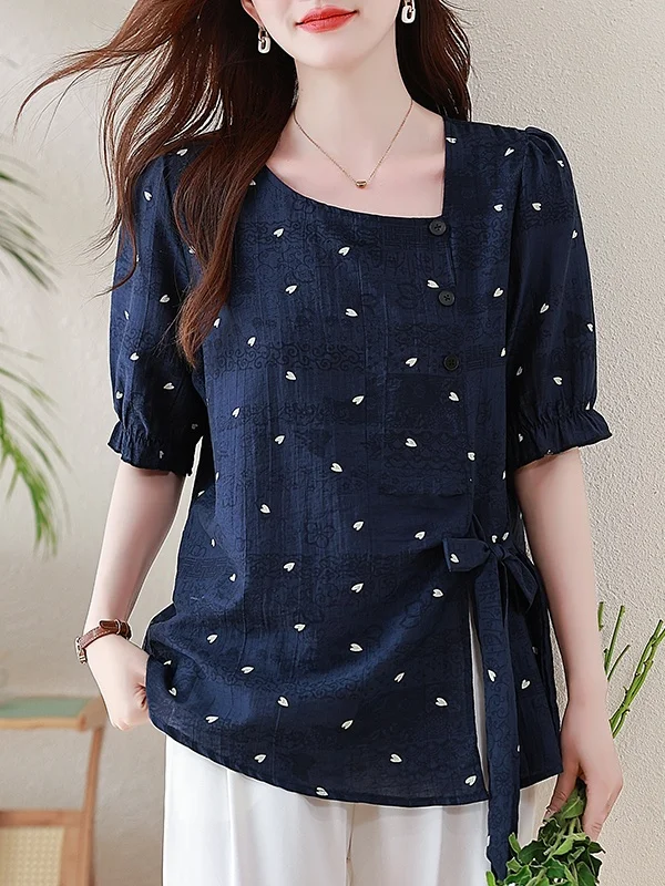 Authentic Summer 2026 Slim Fit Fashionable Short Sleeve Shirt Elegant Waist-Cinching plus Size Women's Casual Wear
Authentic Summer 2026 Slim Fit Fashionable Short Sleeve Shirt Elegant Waist-Cinching plus Size Women's Casual Wear