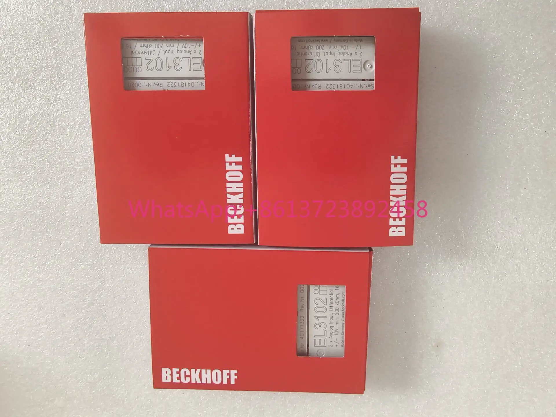 BECKHOFF EL3102 Terminal Module, Spot
BECKHOFF EL3102 Terminal Module, Spot
