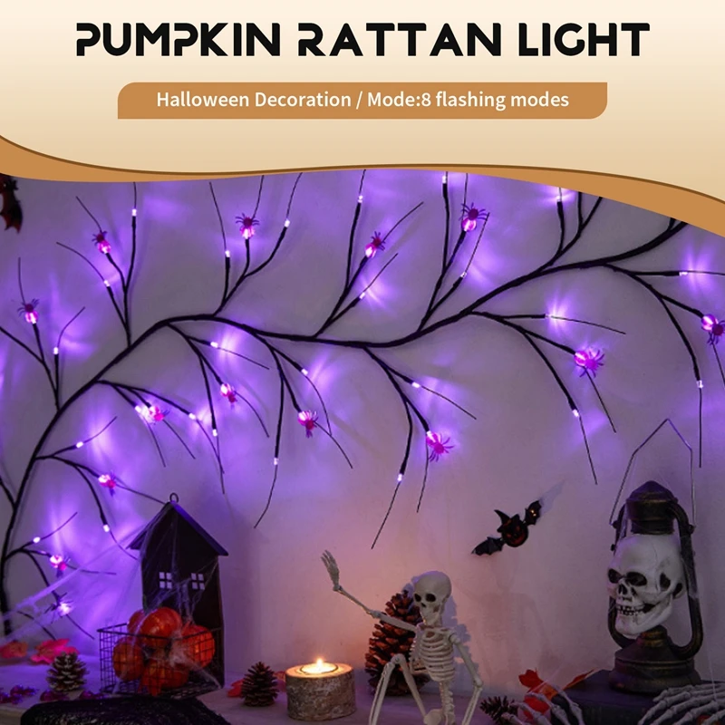 Halloween Party Rattan Light String Horror Ghost Festival Home Garden Party Outdoor Decoration
Halloween Party Rattan Light String Horror Ghost Festival Home Garden Party Outdoor Decoration