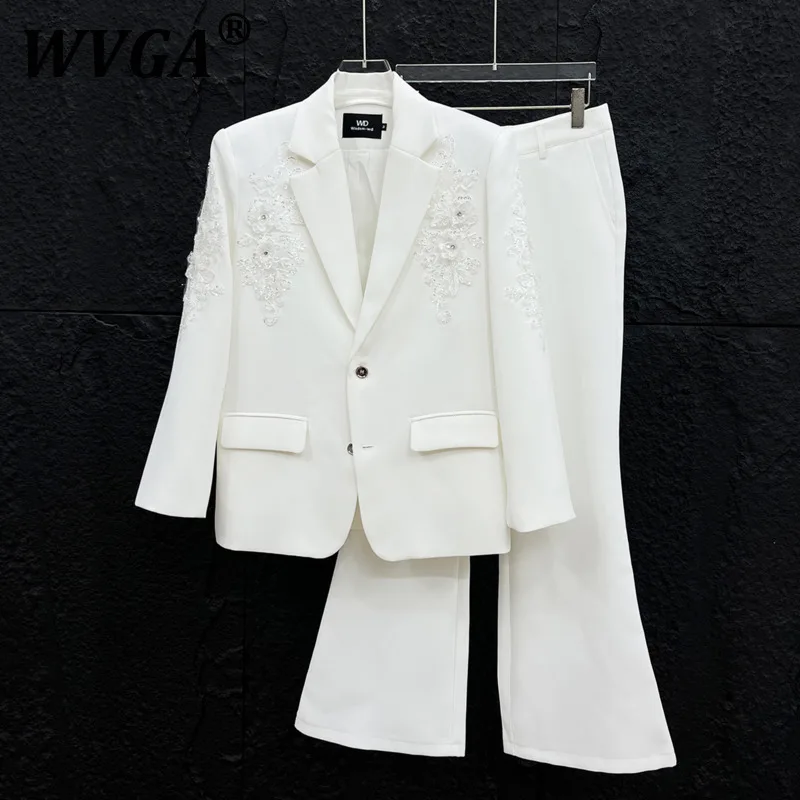 WVGA Spring Autumn New Man Tide Y2K Embroidered Sequin Casual Long Sleeve Blazer Niche Trendy Suit Pants Two-Piece Set Ins W8612
WVGA Spring Autumn New Man Tide Y2K Embroidered Sequin Casual Long Sleeve Blazer Niche Trendy Suit Pants Two-Piece Set Ins W8612