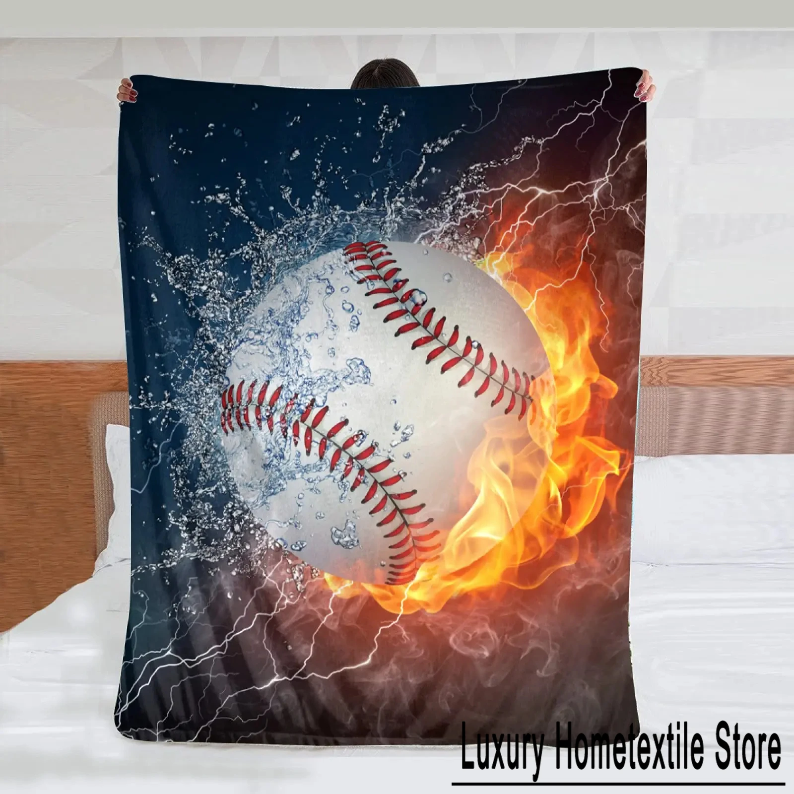 Softball Baseball in Grey Throw Blanket Ultra Soft Velvet Blankets Lightweight Bed Quilt Durable Home Decor
Softball Baseball in Grey Throw Blanket Ultra Soft Velvet Blankets Lightweight Bed Quilt Durable Home Decor