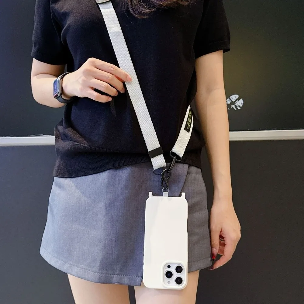 Double Buckle Mobile Phone Lanyard Long Crossbody Sturdy Design Cross-Body Phone Case Halterneck Style Pendant Attachment
Double Buckle Mobile Phone Lanyard Long Crossbody Sturdy Design Cross-Body Phone Case Halterneck Style Pendant Attachment