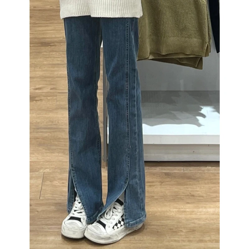 High Waist Wide Leg Jeans Women's Loose Fit Straight Cut High Waist Denim Pants Spring New Style Floor Length Trousers
High Waist Wide Leg Jeans Women's Loose Fit Straight Cut High Waist Denim Pants Spring New Style Floor Length Trousers