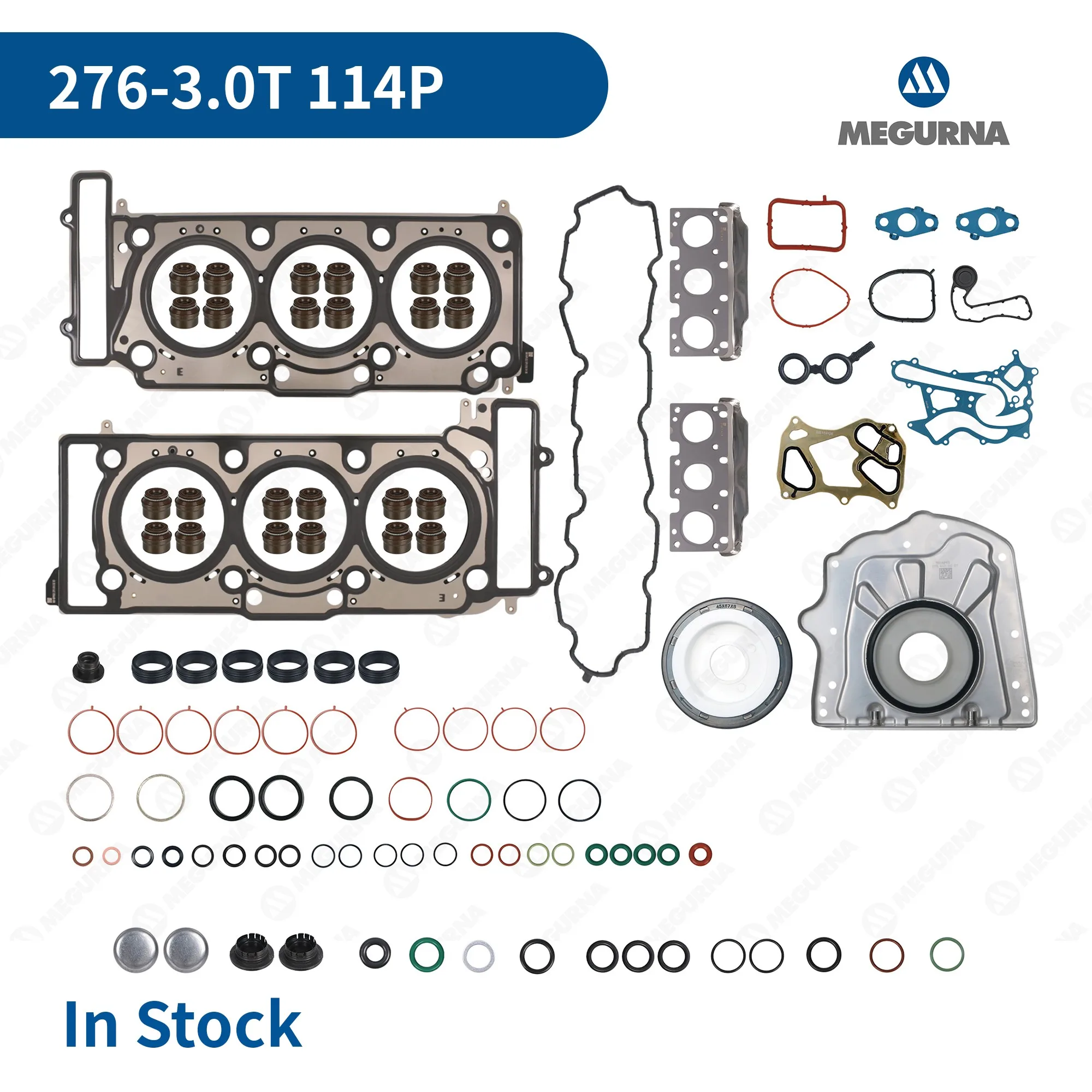 Engine parts Rebuild Overhaul Kit Full Cylinder Head Gasket Seal Set for Mercedes Benz 276 3.0T C,E,M,R,S Class CLS GLC GLE SLC
Engine parts Rebuild Overhaul Kit Full Cylinder Head Gasket Seal Set for Mercedes Benz 276 3.0T C,E,M,R,S Class CLS GLC GLE SLC