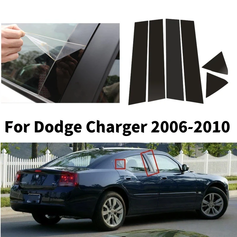 For Dodge Charger 2006-2021 6pcs Window Trim Covers Center Film Column B C Pillar Posts Sticker Car Accessories
For Dodge Charger 2006-2021 6pcs Window Trim Covers Center Film Column B C Pillar Posts Sticker Car Accessories
