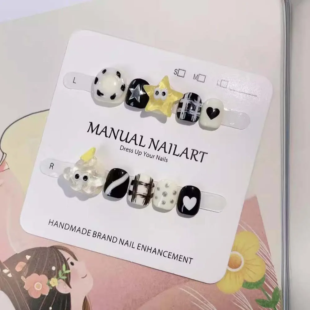 Starfish Children False Nails Flower Bowknot Short Square Shaped Kids Fake Nail Extension Press on Nails Nail Supplies
Starfish Children False Nails Flower Bowknot Short Square Shaped Kids Fake Nail Extension Press on Nails Nail Supplies