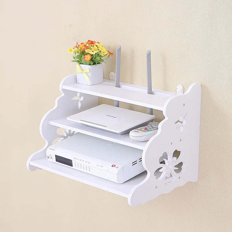 Punch-free TV set-top box rack wireless wifi wall router rack wall-mounted storage box in living room
Punch-free TV set-top box rack wireless wifi wall router rack wall-mounted storage box in living room