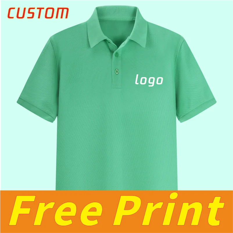 Summer Short Sleeve T-shirt Printed Logo POLO Shirt Customized Polo Neck Breathable Parent-child T-shirt Embroidered Work Suit
Summer Short Sleeve T-shirt Printed Logo POLO Shirt Customized Polo Neck Breathable Parent-child T-shirt Embroidered Work Suit