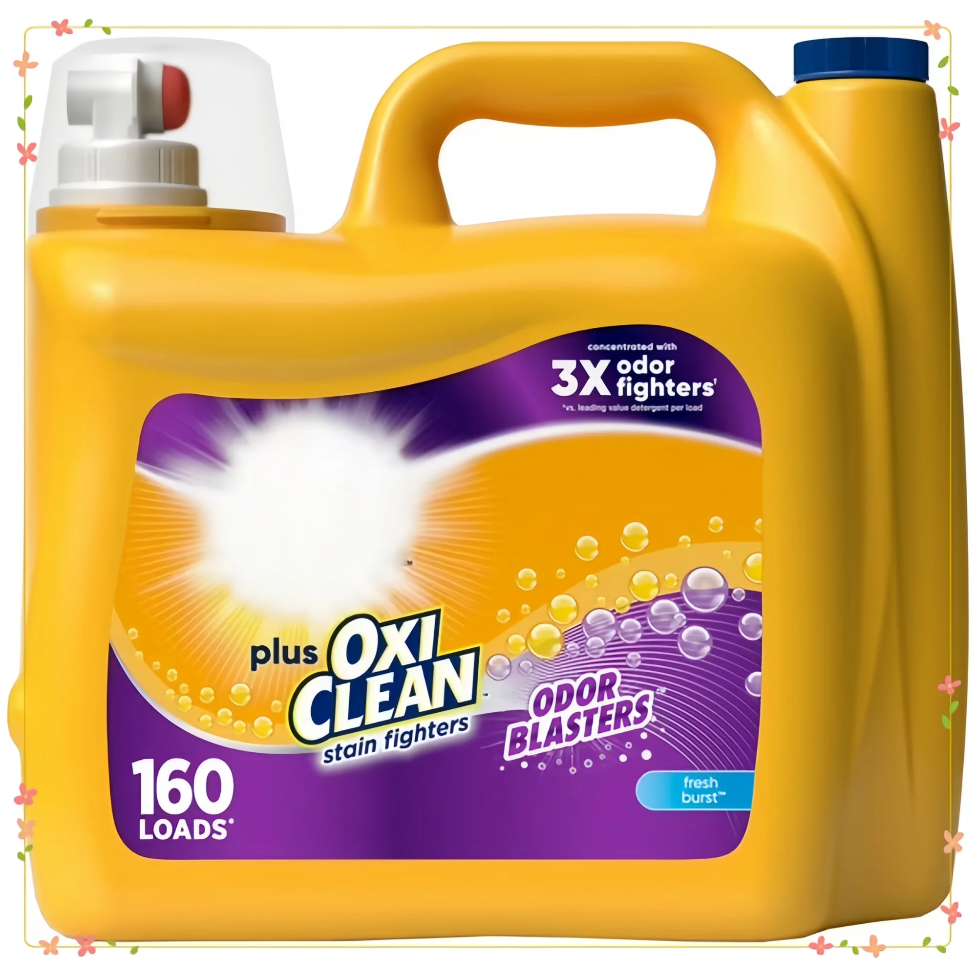 Смее стиральное средство Fresh Laundry Detergent на 208 каналов унции, 160 стирок, удаление пятен и запаха, безопасность HE
Смее стиральное средство Fresh Laundry Detergent на 208 каналов унции, 160 стирок, удаление пятен и запаха, безопасность HE
