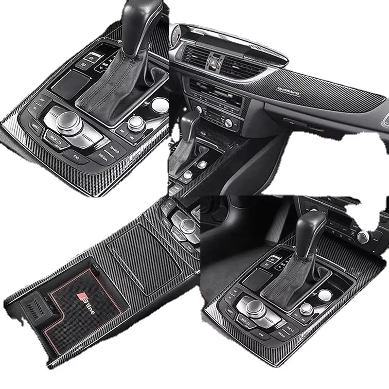 For Audi A6 A6L Car Accessories Interior Modification Center Console Decoration Carbon Fiber Original Accessories 2012-2018
For Audi A6 A6L Car Accessories Interior Modification Center Console Decoration Carbon Fiber Original Accessories 2012-2018