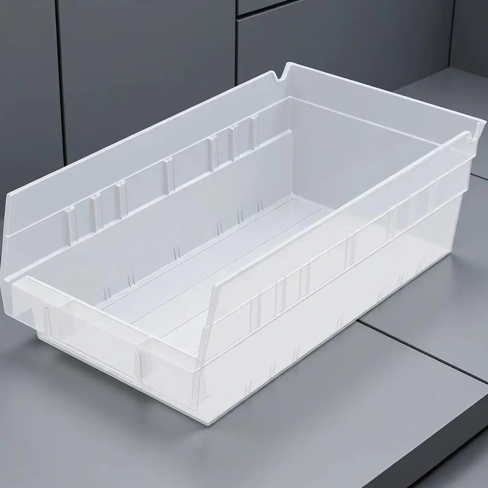 Clear Heavy Duty Plastic Storage Bins, 12 x 6.5 x 4, 12-Pack for Garage, Closet Organization
Clear Heavy Duty Plastic Storage Bins, 12 x 6.5 x 4, 12-Pack for Garage, Closet Organization