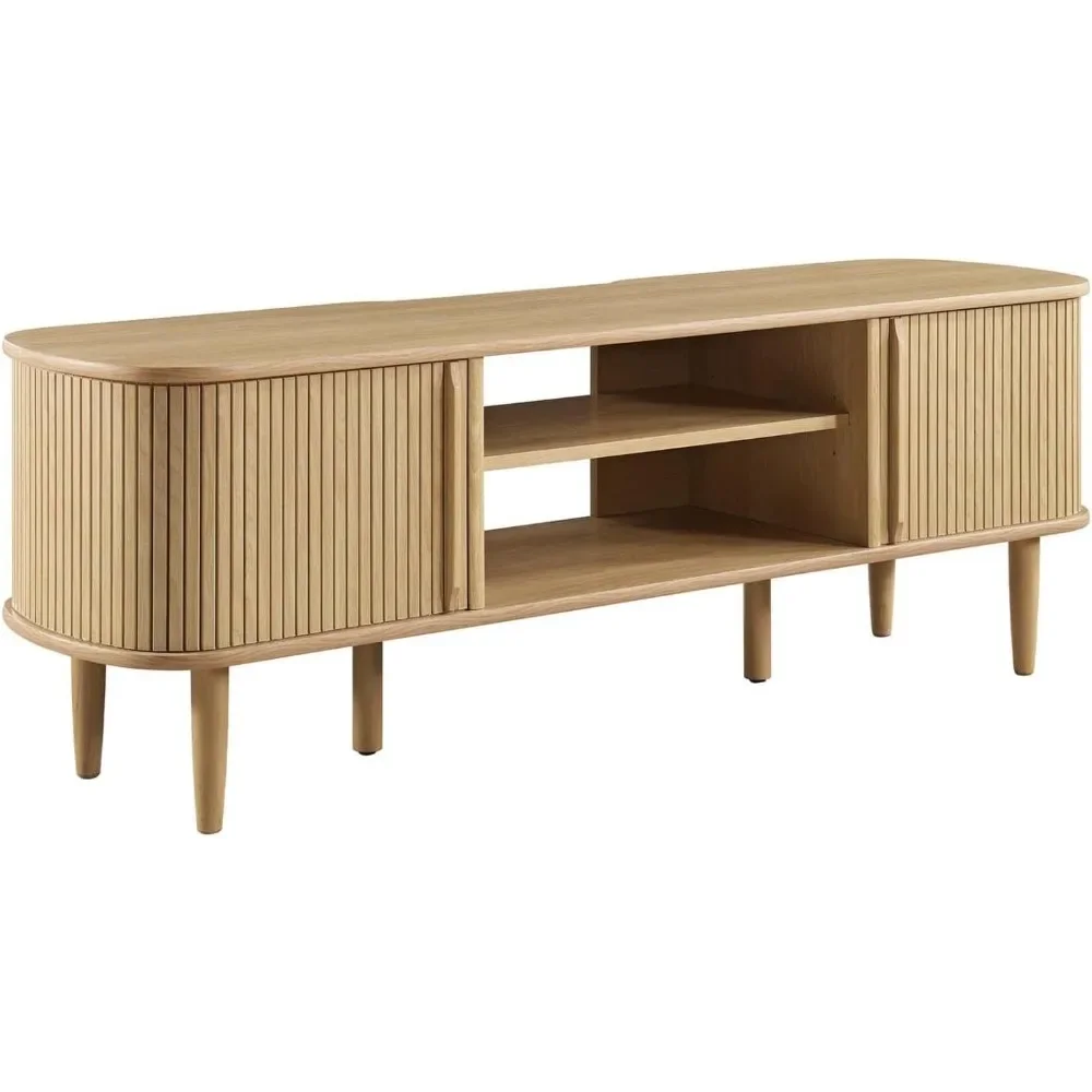 Современная 55-дюймовая медиа-тв стойка Contour Mid-Century в дубе, 15x54,5x18,5
Современная 55-дюймовая медиа-тв стойка Contour Mid-Century в дубе, 15x54,5x18,5