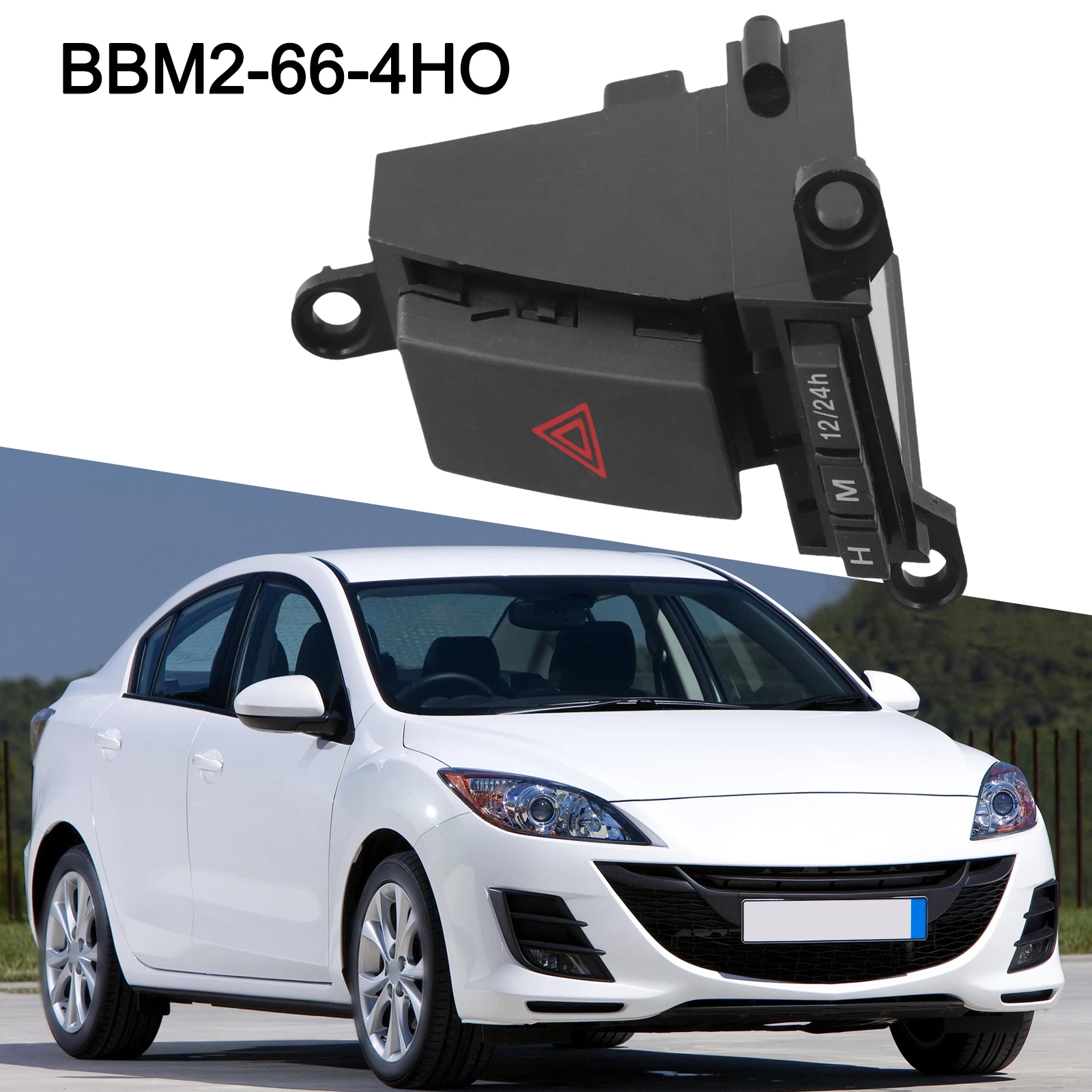 Hazard Flasher Switch BBM2-66-4H0 For Mazda 3 2010-2013 For Mazda 5 2012-2015 Front Center Console Light Interior Part
Hazard Flasher Switch BBM2-66-4H0 For Mazda 3 2010-2013 For Mazda 5 2012-2015 Front Center Console Light Interior Part