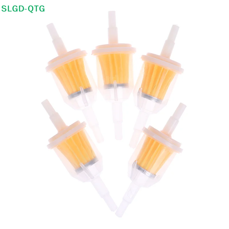 New 5Pcs Inline Gas/Fuel Filter 6MM-8MM 1/4" For Lawn Mower Small Engine Auto Motorcycle Oil Filt
New 5Pcs Inline Gas/Fuel Filter 6MM-8MM 1/4" For Lawn Mower Small Engine Auto Motorcycle Oil Filt
