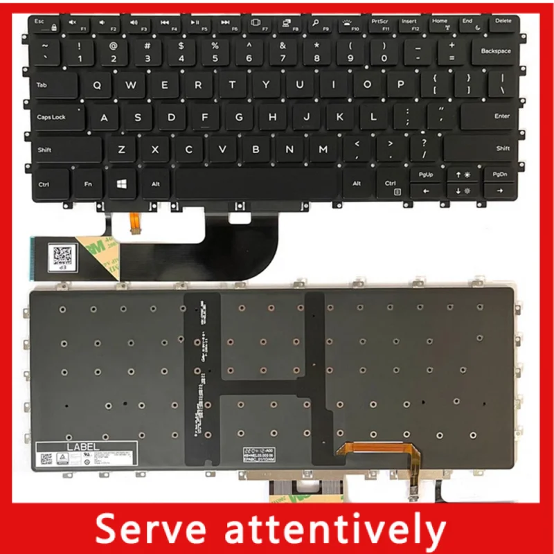 For Dell XPS 15 9575 Precision 5530 2-in-1 P73F Laptop Keyboard with Backlit
For Dell XPS 15 9575 Precision 5530 2-in-1 P73F Laptop Keyboard with Backlit