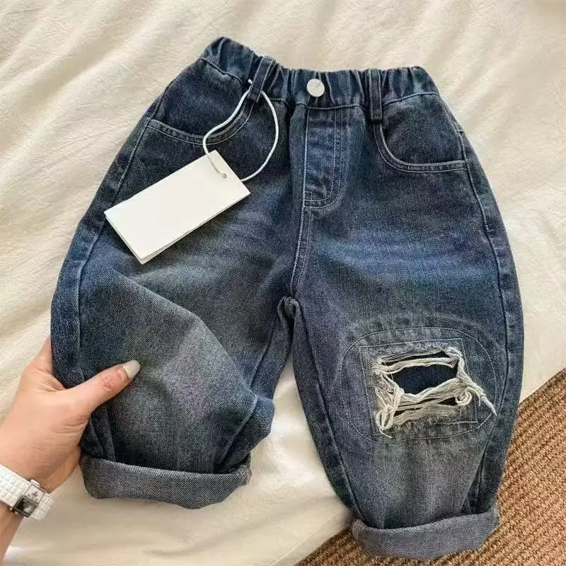 2025 New 2-7Y Children Jeans Boys Denim Pants Mid Waist Girls Trousers Fashion Kids Plaid Pants
2025 New 2-7Y Children Jeans Boys Denim Pants Mid Waist Girls Trousers Fashion Kids Plaid Pants