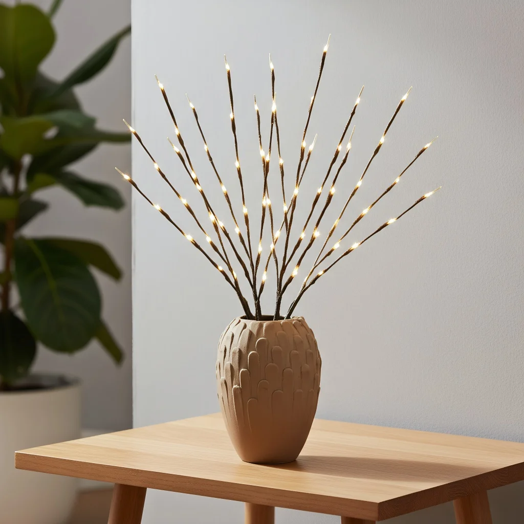 1 шт. 20 светодиодных светильников для ветвей деревьев на батарейках-декор для внутренней вазы для праздников
1 шт. 20 светодиодных светильников для ветвей деревьев на батарейках-декор для внутренней вазы для праздников