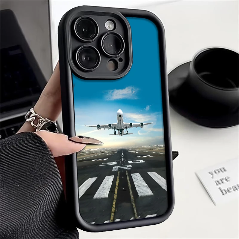 Super Airplane Pattern Phone Case For iPhone 16 Pro Max 16e 15 14 Pro 12 13 Pro Max 11 Silicone Soft Cover For iPhone 15 16 Plus
Super Airplane Pattern Phone Case For iPhone 16 Pro Max 16e 15 14 Pro 12 13 Pro Max 11 Silicone Soft Cover For iPhone 15 16 Plus