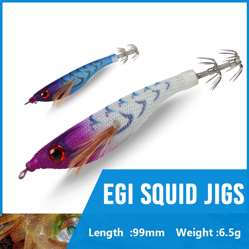 Horizontal wooden shrimp squid bait 99mm 6.5g Luminous Egi Squid Fishing Lure Octopus Cuttlefish sea fishing Track
Horizontal wooden shrimp squid bait 99mm 6.5g Luminous Egi Squid Fishing Lure Octopus Cuttlefish sea fishing Track