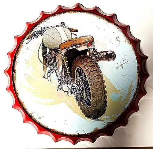 Modern Vintage Metal Tin Signs Bottle Cap Motorcycle ! Wall Plaque Poster Cafe Bar Pub Beer Club Wall Home Decor
Modern Vintage Metal Tin Signs Bottle Cap Motorcycle ! Wall Plaque Poster Cafe Bar Pub Beer Club Wall Home Decor