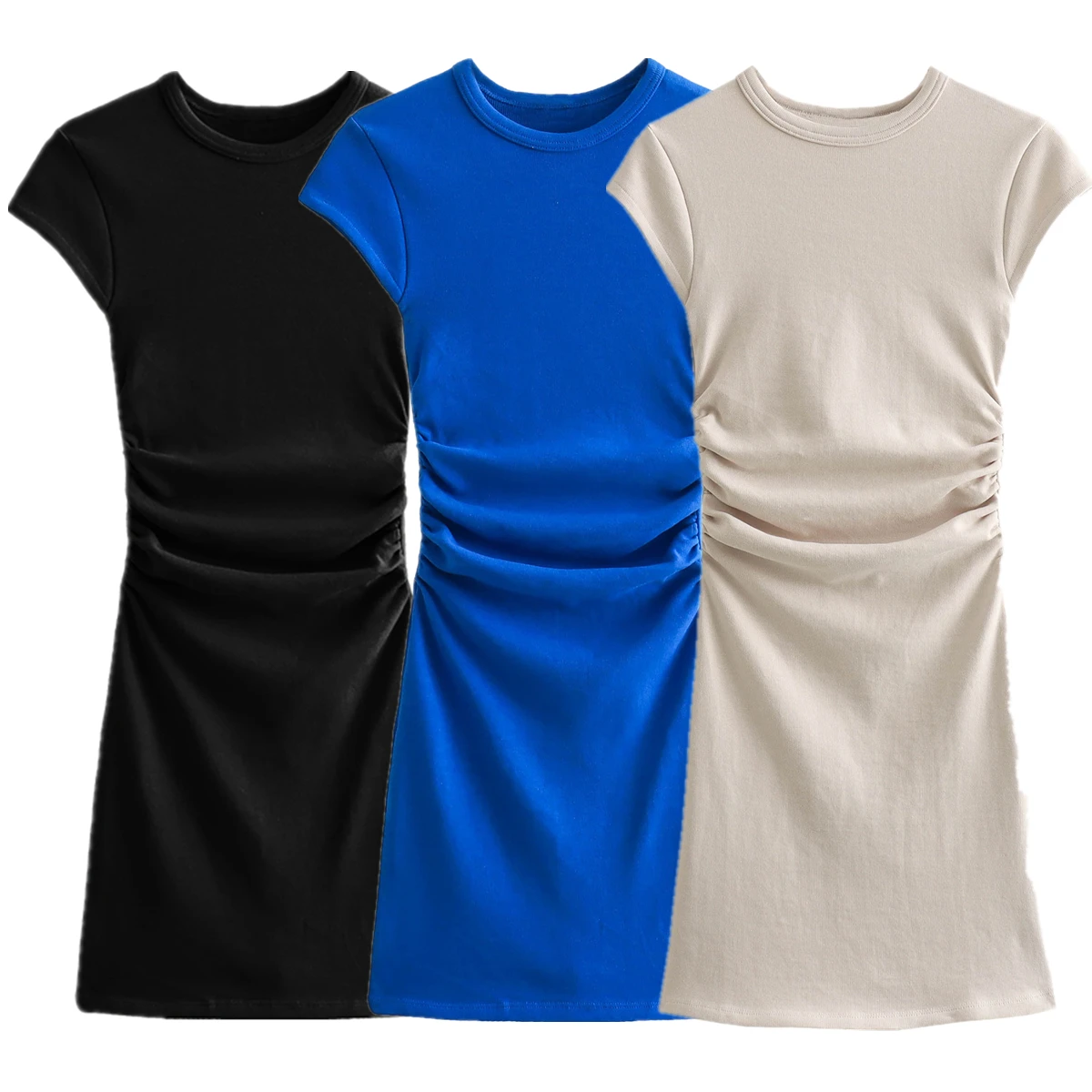 Withered Fashion Slim Fit Mini Dress High Street Sexy Dress Women Short Sleeved Knitted Summer
Withered Fashion Slim Fit Mini Dress High Street Sexy Dress Women Short Sleeved Knitted Summer