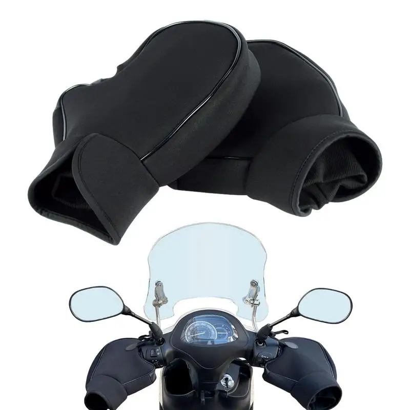 Motorcycle Handlebar Mitts Winter Windproof Mitts PU Leather Hand Warmer Handlebar Warmers Flexible and Elastic Winter Accessory
Motorcycle Handlebar Mitts Winter Windproof Mitts PU Leather Hand Warmer Handlebar Warmers Flexible and Elastic Winter Accessory