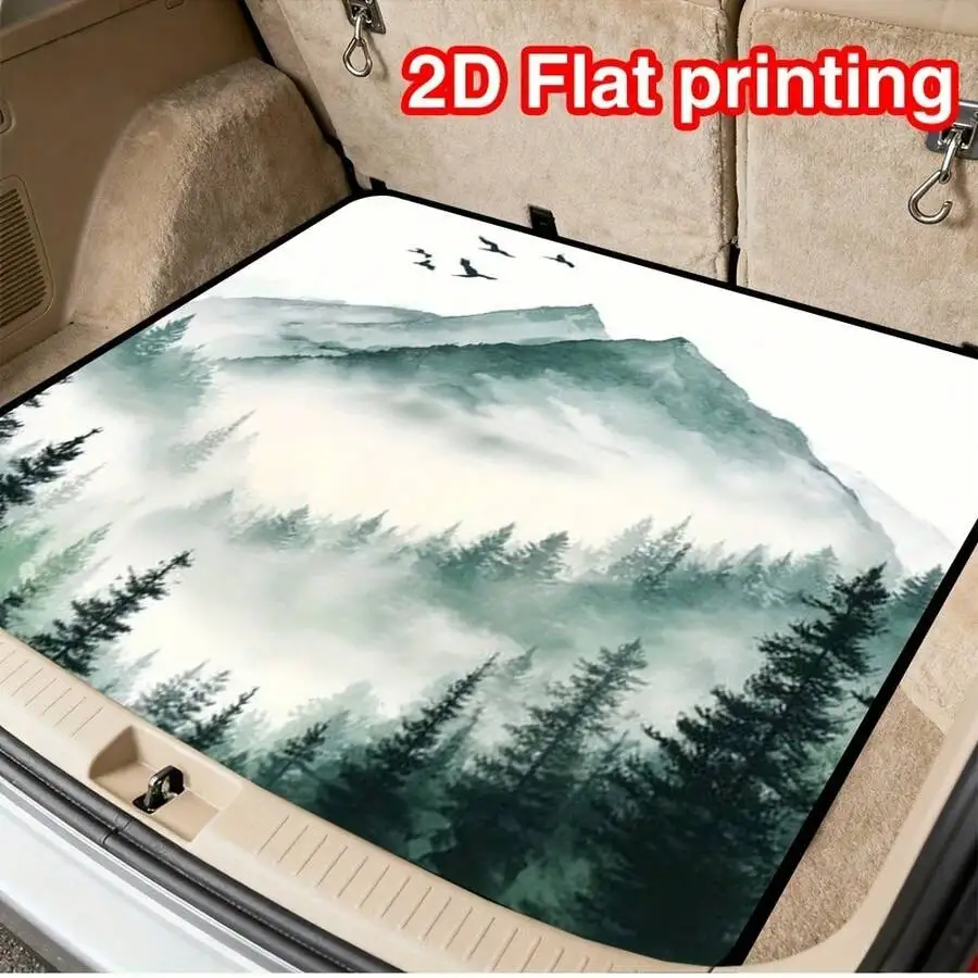 2D Flat Printed Trunk Mat Misty Mountain Pattern Non-Slip Car Floor Mat
2D Flat Printed Trunk Mat Misty Mountain Pattern Non-Slip Car Floor Mat