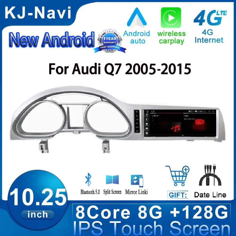 Android 14 для Audi Q7 2005-2015 автомобильный Carplay стерео радио GPS навигация Автомобильные мультимедийные мониторы сенсорный экран 10,25 дюйма
Android 14 для Audi Q7 2005-2015 автомобильный Carplay стерео радио GPS навигация Автомобильные мультимедийные мониторы сенсорный экран 10,25 дюйма