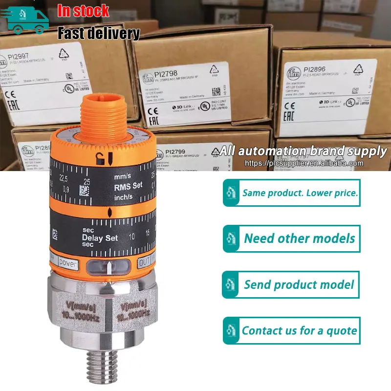 021 IFM Sensor Vibration Analyzer Vibration Monitor with Intuitive Switch Point Setting ,VKV021 Vibration Sensor Monitoring
021 IFM Sensor Vibration Analyzer Vibration Monitor with Intuitive Switch Point Setting ,VKV021 Vibration Sensor Monitoring