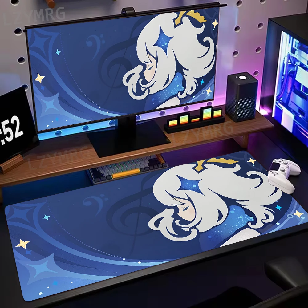 Genshin Impact Paimon Mouse Pad Large Rubber Anti-slip PC Desk Accessories Mousepad for Office and Gamer Keyboard Mats Decor Mat
Genshin Impact Paimon Mouse Pad Large Rubber Anti-slip PC Desk Accessories Mousepad for Office and Gamer Keyboard Mats Decor Mat