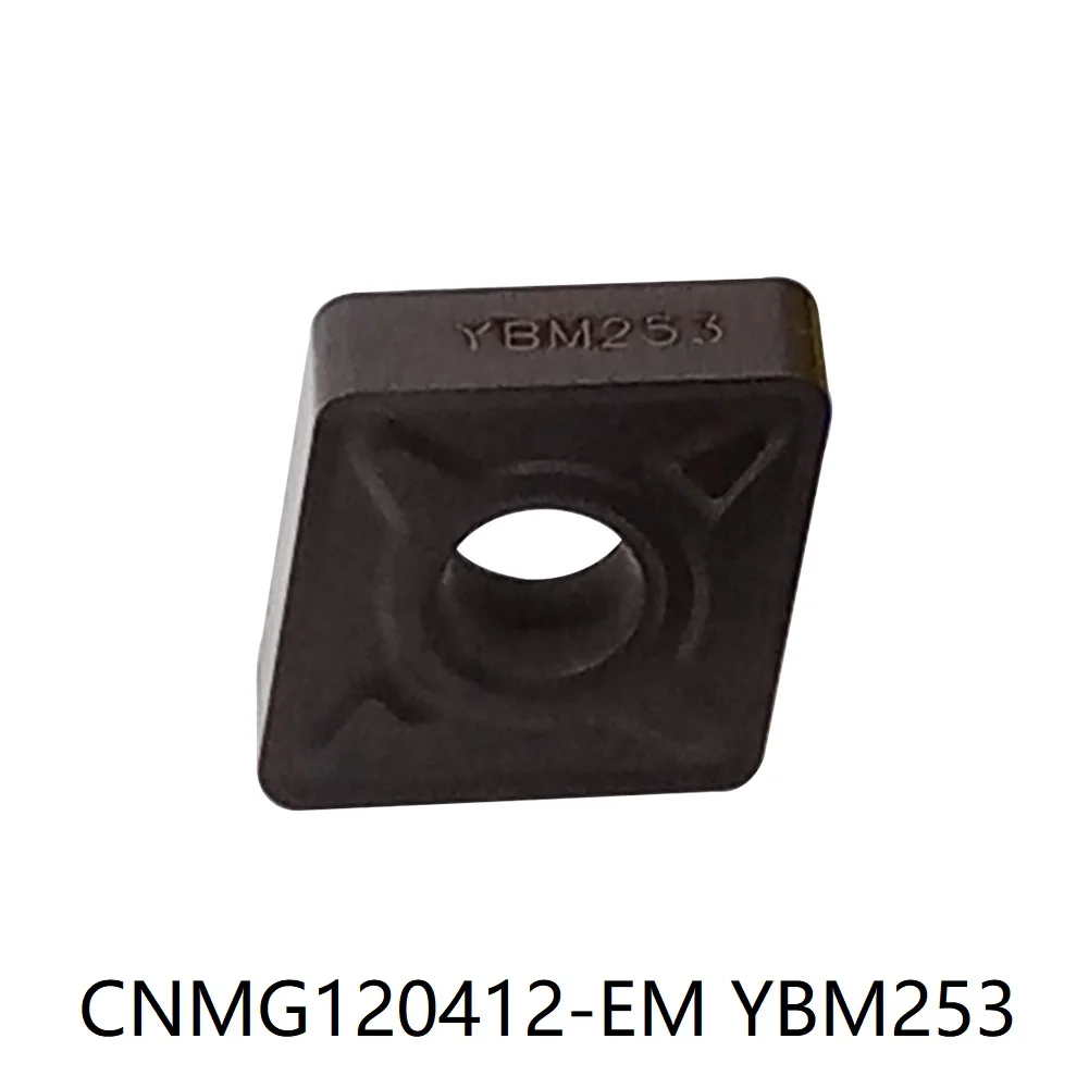 CNMG120412-EM YBG205 YBM253 YBG202 ZCC Cutting Tool Metal Turning Tools for machining stainless steel 10pcs/box
CNMG120412-EM YBG205 YBM253 YBG202 ZCC Cutting Tool Metal Turning Tools for machining stainless steel 10pcs/box