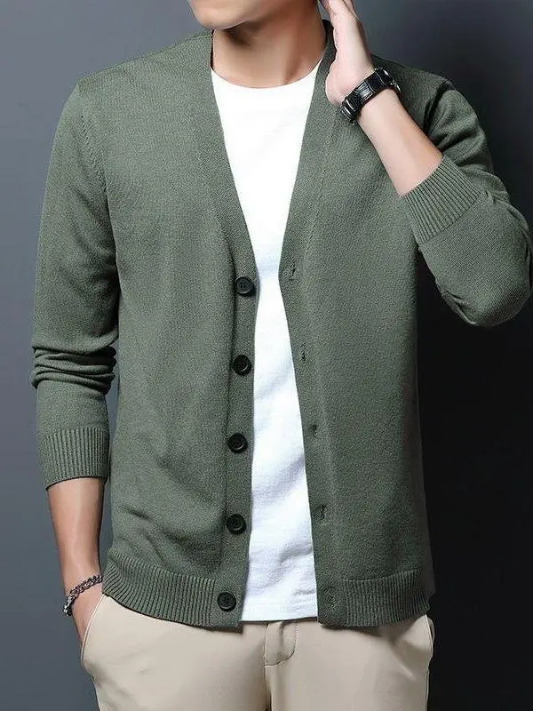 Корейский вязаный кардиган Sle V-Ne, мужской повседневный тонкий однотонный универсальный длинный свитер свеча, зимняя верхняя одежда
Корейский вязаный кардиган Sle V-Ne, мужской повседневный тонкий однотонный универсальный длинный свитер свеча, зимняя верхняя одежда