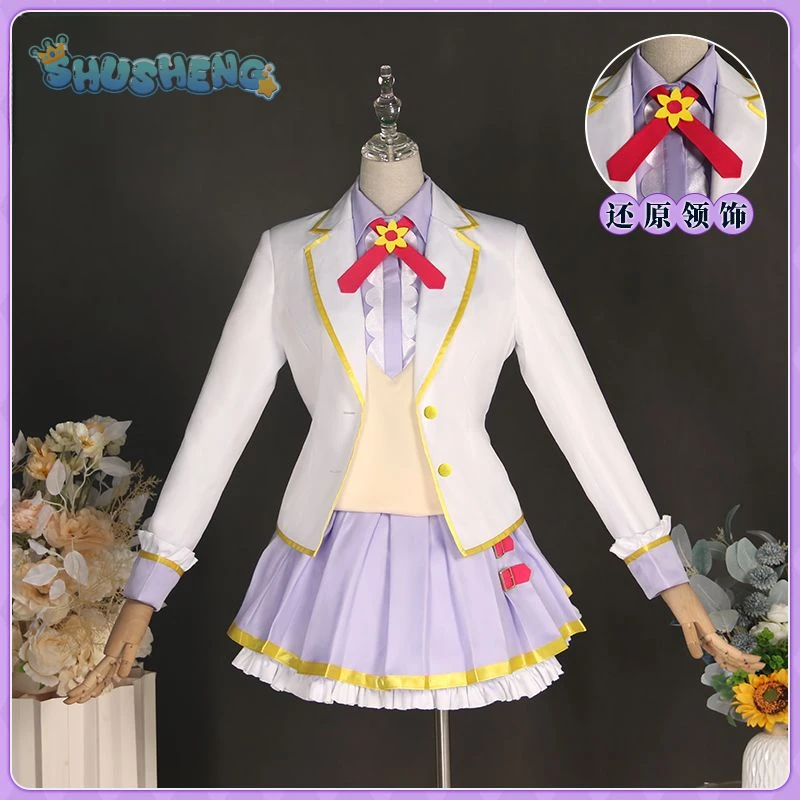 Venus Ark Aikatsu!Eruza forute Hoshimiya Ichigo Cosplay Costume Campus JK Uniform Shirt Short Skirt Tie Party Christmas Set
Venus Ark Aikatsu!Eruza forute Hoshimiya Ichigo Cosplay Costume Campus JK Uniform Shirt Short Skirt Tie Party Christmas Set