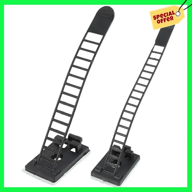 LBER 250Pcs 2 Sizes Adjustable Self-Adhesive Nylon Cable Straps Cable Ties Cord Clamp For Wire Management, Large And Small
LBER 250Pcs 2 Sizes Adjustable Self-Adhesive Nylon Cable Straps Cable Ties Cord Clamp For Wire Management, Large And Small