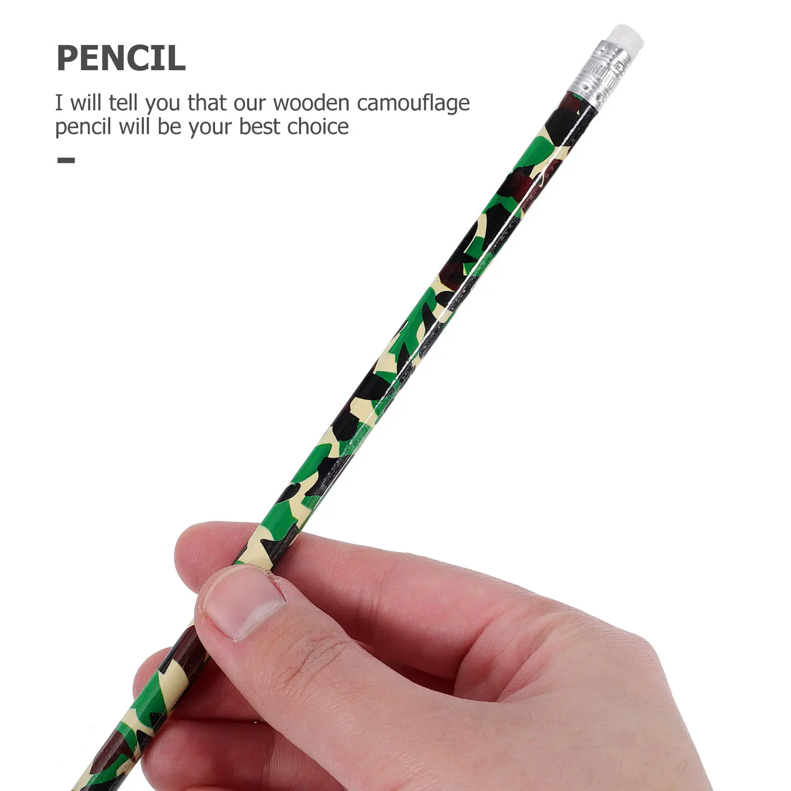 50Pcs Camo Pencils Special Wooden Camouflage Pencils for Class Rewards Drawing Note Taking Scrapbooking Art Projects School
50Pcs Camo Pencils Special Wooden Camouflage Pencils for Class Rewards Drawing Note Taking Scrapbooking Art Projects School