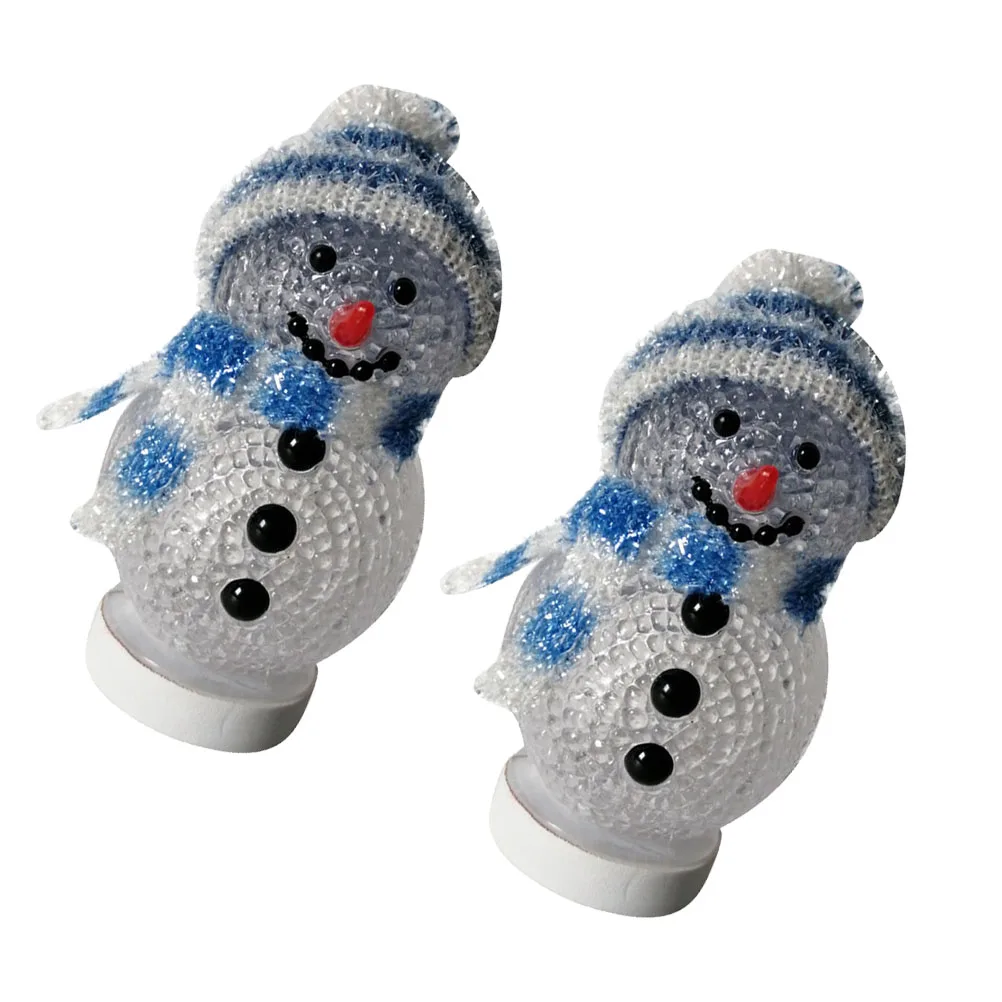 2PCS Glowing Night Light USB Charging LED Glowing Snowman Lamps Bedside Table Christmas Gifts Colorful HomeDecoration
2PCS Glowing Night Light USB Charging LED Glowing Snowman Lamps Bedside Table Christmas Gifts Colorful HomeDecoration