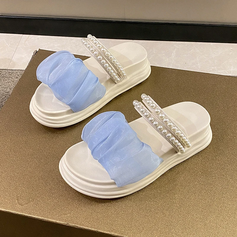 Women Slippers And Sandals Fashion Outdoors Clogs Woman Slides String Bead Ladies Wedge Shoes Female Platform Shoe Large Size 42
Women Slippers And Sandals Fashion Outdoors Clogs Woman Slides String Bead Ladies Wedge Shoes Female Platform Shoe Large Size 42