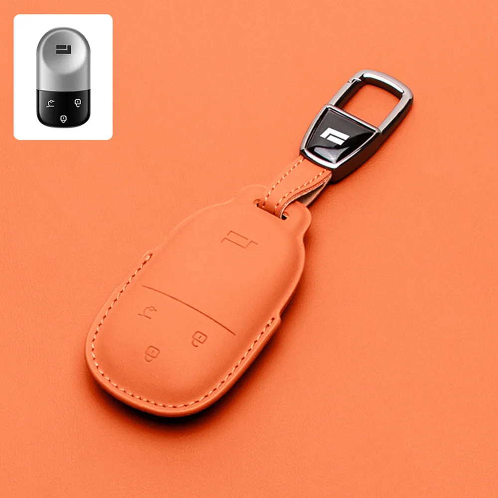 For BAIC Jishi Polestone 01 Rox 01 2023-2025 Car Leather Key Fob Cover Remote Cover Case Shell Keychain Ring Holder Accessories
For BAIC Jishi Polestone 01 Rox 01 2023-2025 Car Leather Key Fob Cover Remote Cover Case Shell Keychain Ring Holder Accessories