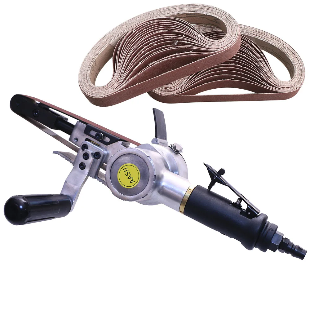 At-7109 Pneumatic Belt Sander Sander Belt 30*533mm Abrasive Cloth Ring Belt Machine Wire Polishing Machine
At-7109 Pneumatic Belt Sander Sander Belt 30*533mm Abrasive Cloth Ring Belt Machine Wire Polishing Machine