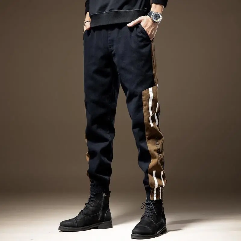 Military Outdoor Casual Men Tactical Cargo Pants Spring Autumn Streetwear Fashion Male Safari Style Contrast Striped Trousers
Military Outdoor Casual Men Tactical Cargo Pants Spring Autumn Streetwear Fashion Male Safari Style Contrast Striped Trousers