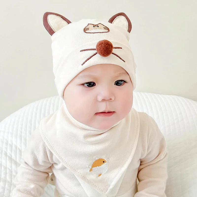 Baby Beanie Autumn Winter Newborn Cute Hat Toddler Bonnet Hats for Girls Boys Cotton Baby Cap Scarf Set Soft Infant
Baby Beanie Autumn Winter Newborn Cute Hat Toddler Bonnet Hats for Girls Boys Cotton Baby Cap Scarf Set Soft Infant