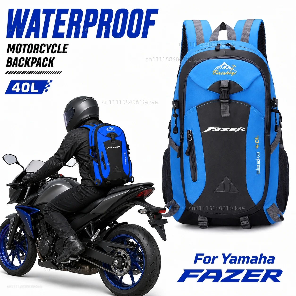 For Yamaha FZ1 FAZER FZ6 FZ6R FZ8 FAZER FZ750 FZR1000 Motorcycle Backpack 40L Waterproof Travel Backpack Outdoor Hiking Camping
For Yamaha FZ1 FAZER FZ6 FZ6R FZ8 FAZER FZ750 FZR1000 Motorcycle Backpack 40L Waterproof Travel Backpack Outdoor Hiking Camping