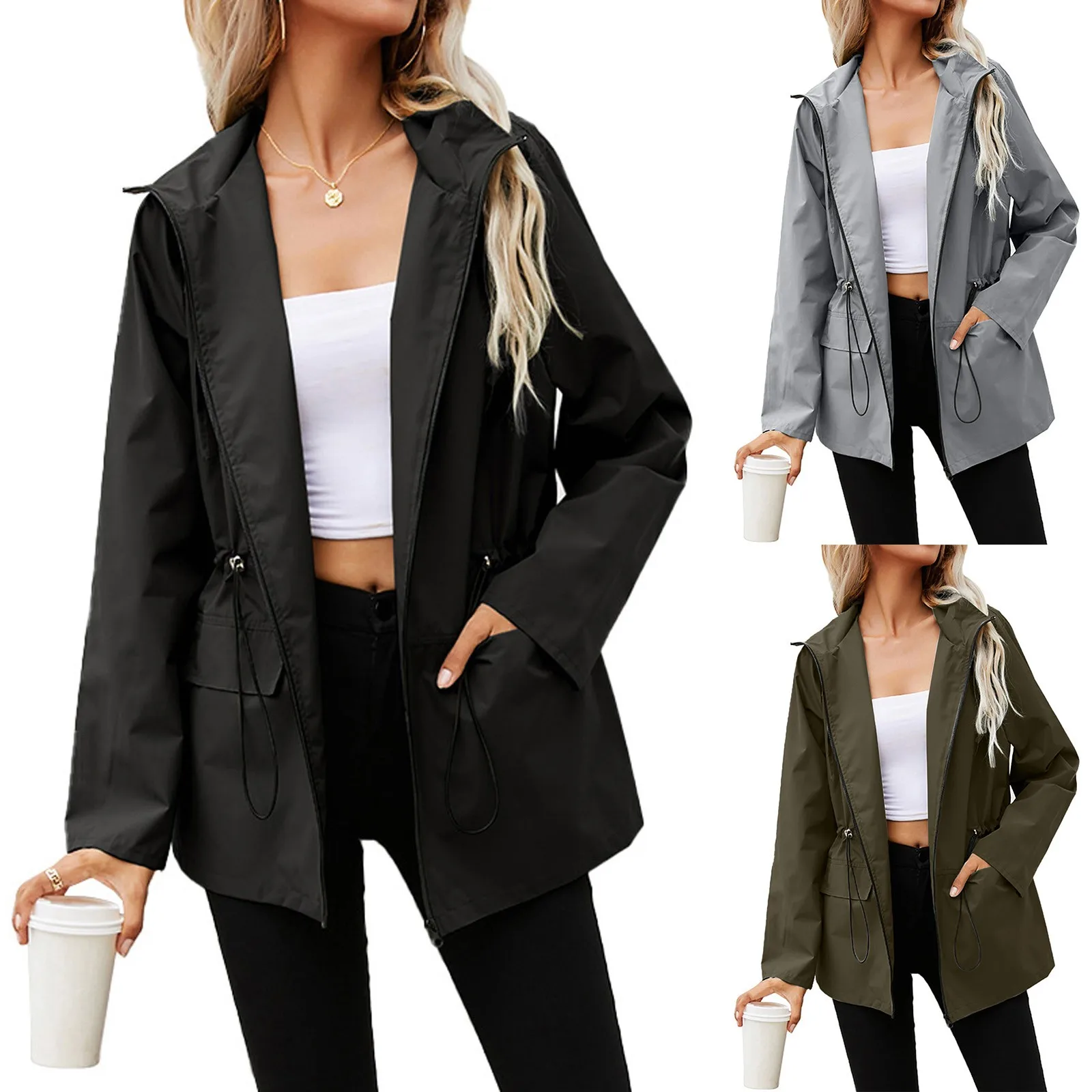 Womens Winter Warm Fleece Hooded With Pockets Open Front Cardigan Outwear Coat Womens Fall Jackets Trendy Jacket Womens Casual
Womens Winter Warm Fleece Hooded With Pockets Open Front Cardigan Outwear Coat Womens Fall Jackets Trendy Jacket Womens Casual