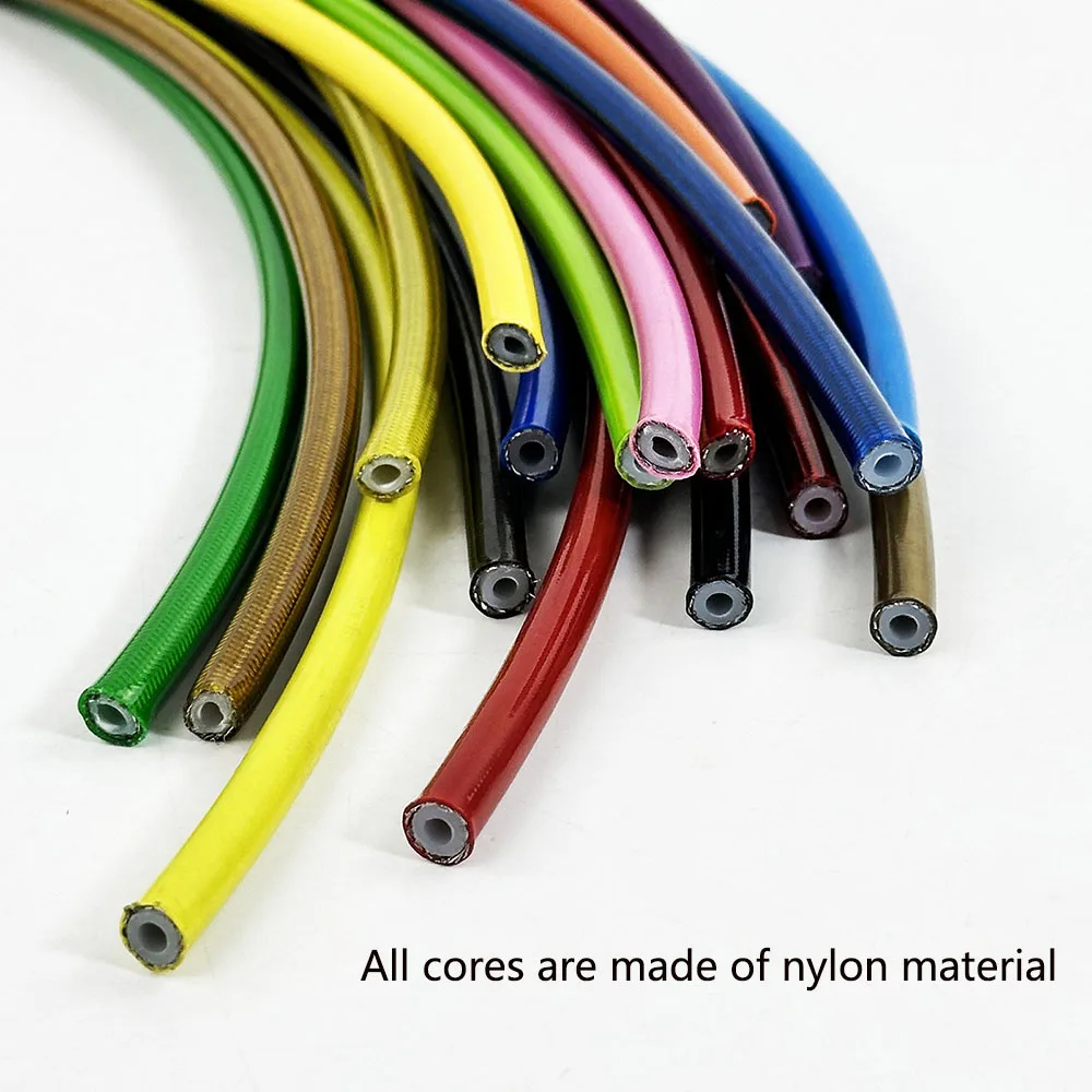 Полноцветная гидравлическая тормозная трубка мотоцикла AN3 длиной 1000 мм, нейлоновая стальная проволока, плетеная муфта, универсальная масляная трубка дискового тормоза
Полноцветная гидравлическая тормозная трубка мотоцикла AN3 длиной 1000 мм, нейлоновая стальная проволока, плетеная муфта, универсальная масляная трубка дискового тормоза