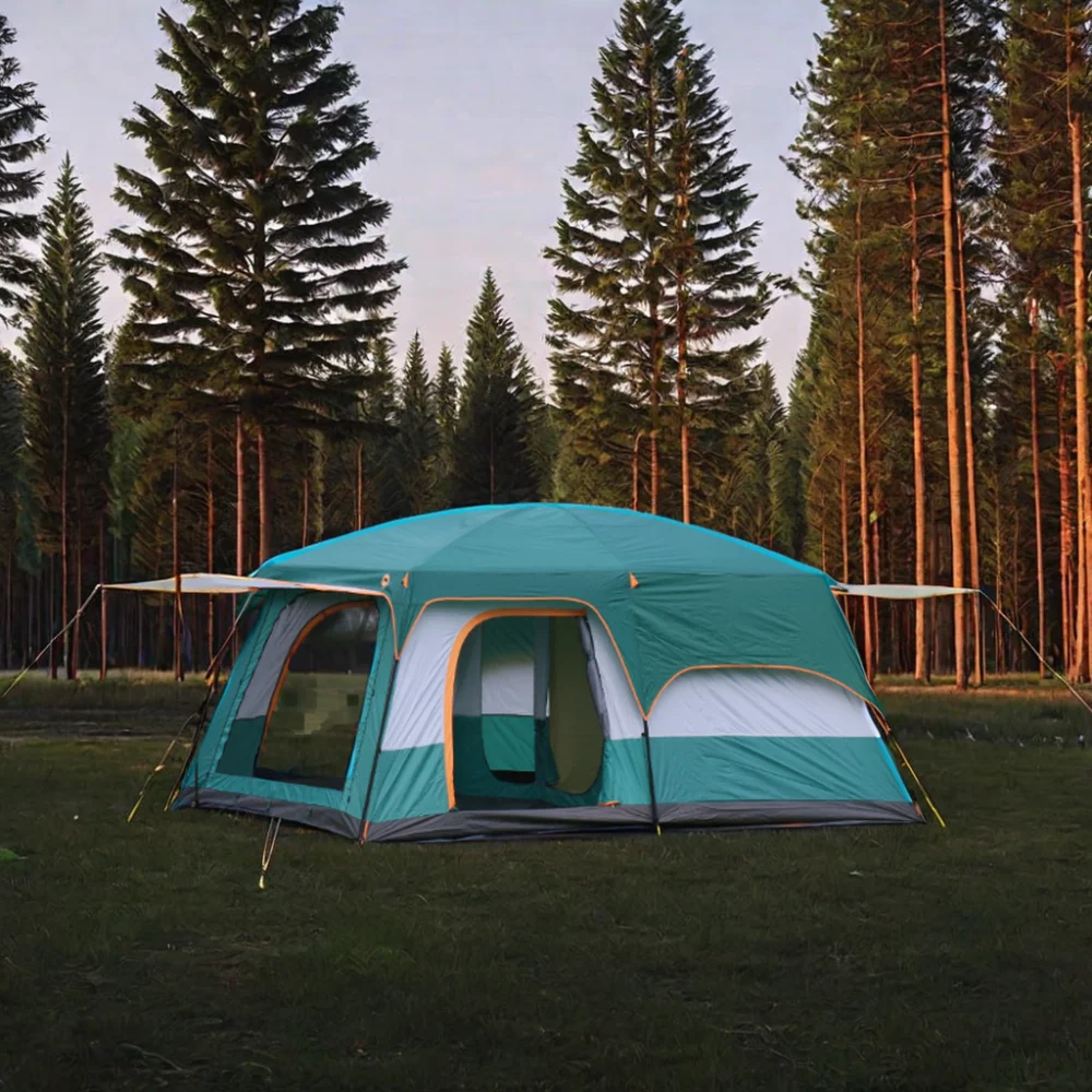2025 New Arrival Camping Tents for 8 10 12 Persons Competitive Price Waterproof Outdoor Family Tent with Bed Made Canvas Fabric
2025 New Arrival Camping Tents for 8 10 12 Persons Competitive Price Waterproof Outdoor Family Tent with Bed Made Canvas Fabric