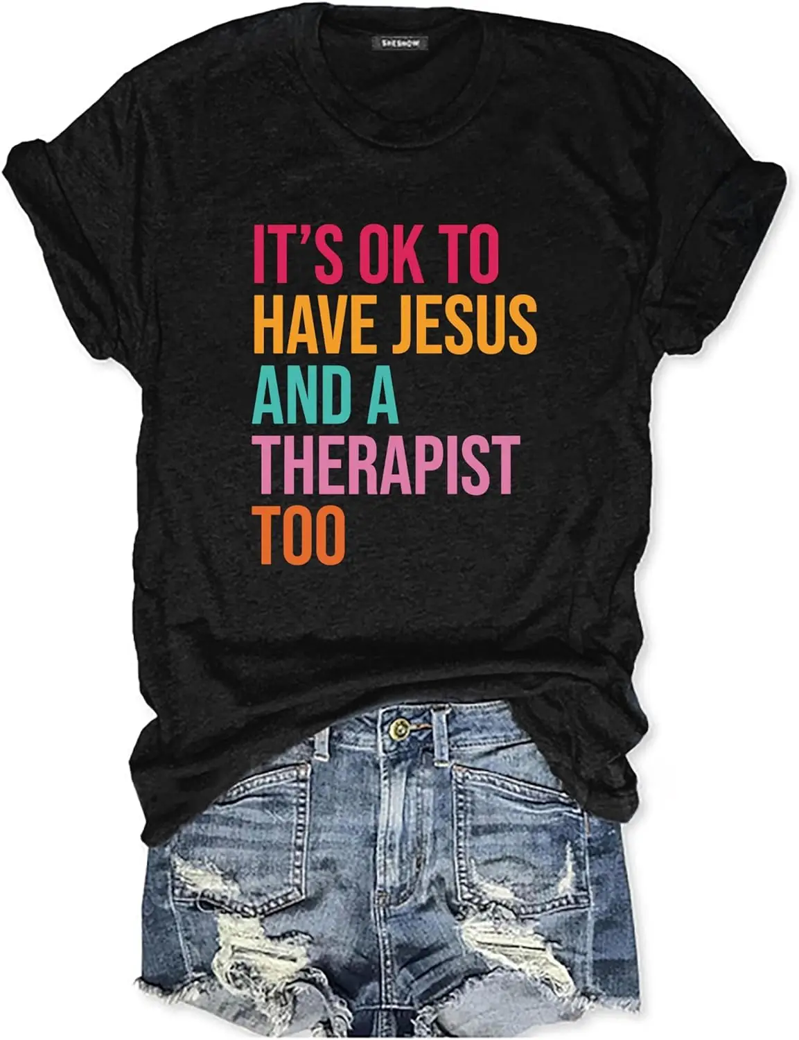 It's Ok to Have and A Therapist T-Shirt Christian Teacher Shirt Christian Tee
It's Ok to Have and A Therapist T-Shirt Christian Teacher Shirt Christian Tee