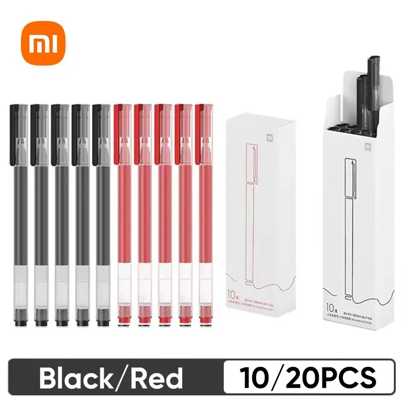 Xiaomi 0.5mm Gel Signature Pen Writing Smooth Durable Signature Pen Swiss Filled Red And Black Ink Ballpoint Pen Writing Pen
Xiaomi 0.5mm Gel Signature Pen Writing Smooth Durable Signature Pen Swiss Filled Red And Black Ink Ballpoint Pen Writing Pen